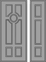 Декоративные панели для стальных дверей