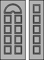 Декоративные панели для стальных дверей
